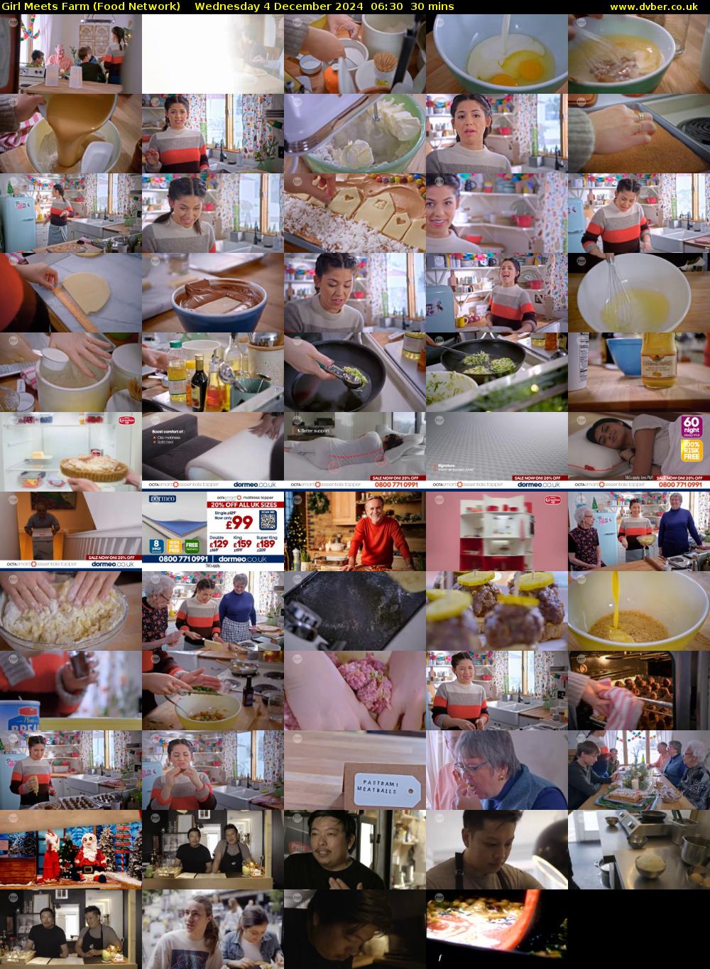 Girl Meets Farm (Food Network) Wednesday 4 December 2024 06:30 - 07:00