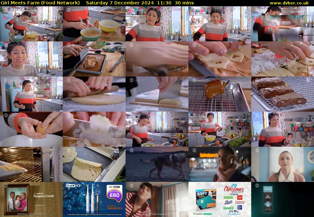Girl Meets Farm (Food Network) Saturday 7 December 2024 11:30 - 12:00