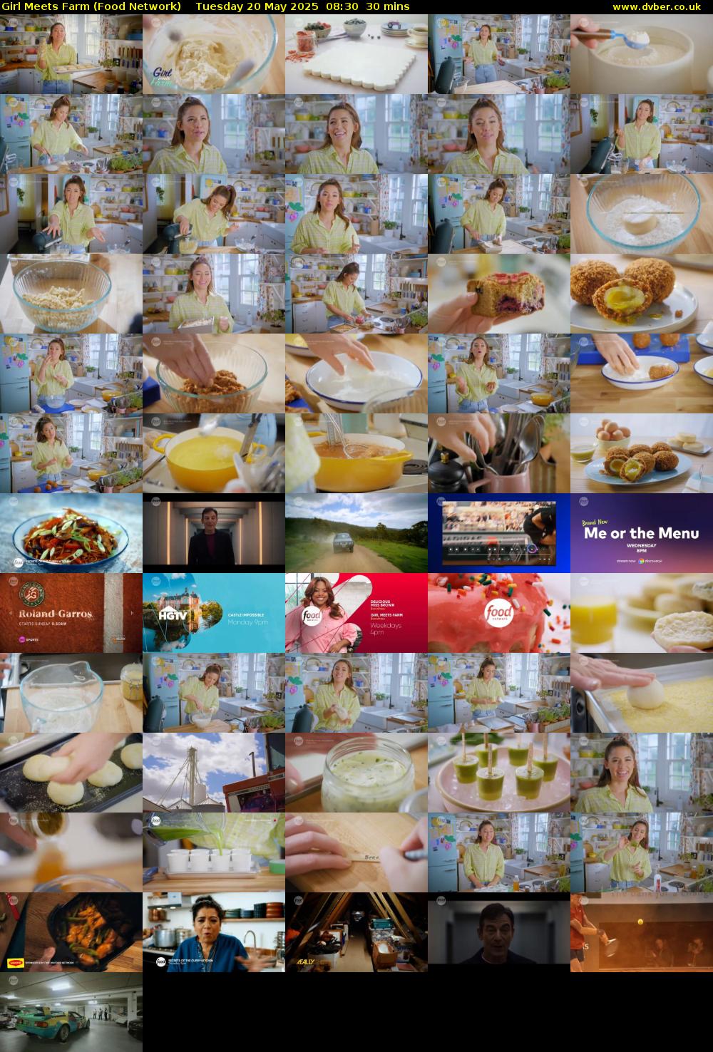 Girl Meets Farm (Food Network) Tuesday 20 May 2025 08:30 - 09:00