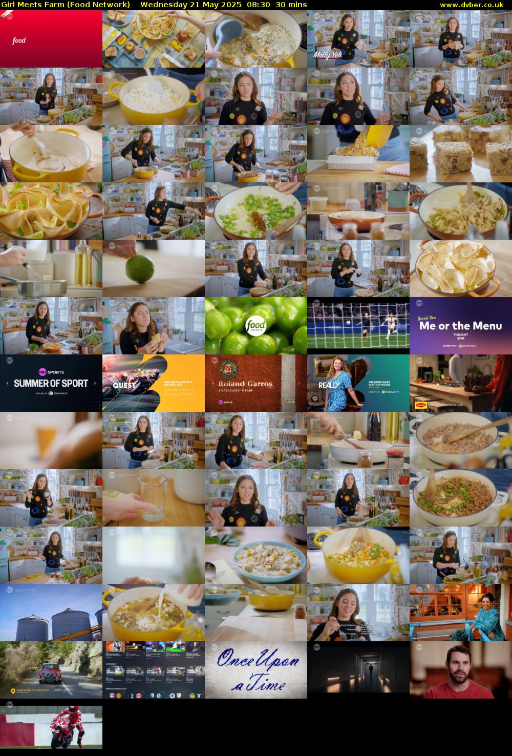 Girl Meets Farm (Food Network) Wednesday 21 May 2025 08:30 - 09:00