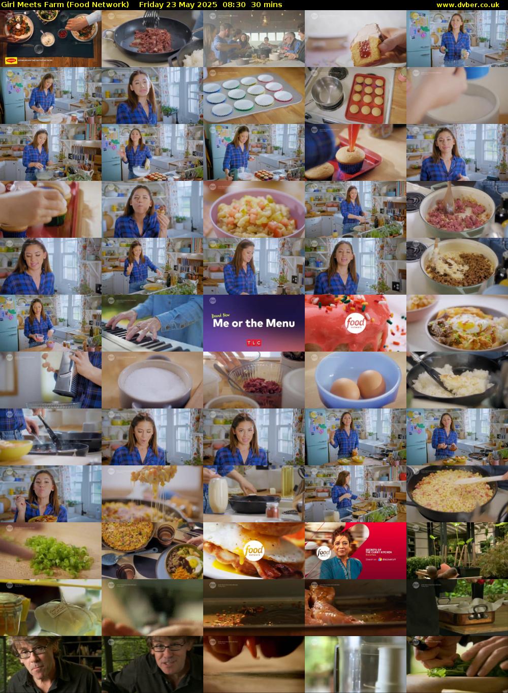 Girl Meets Farm (Food Network) Friday 23 May 2025 08:30 - 09:00