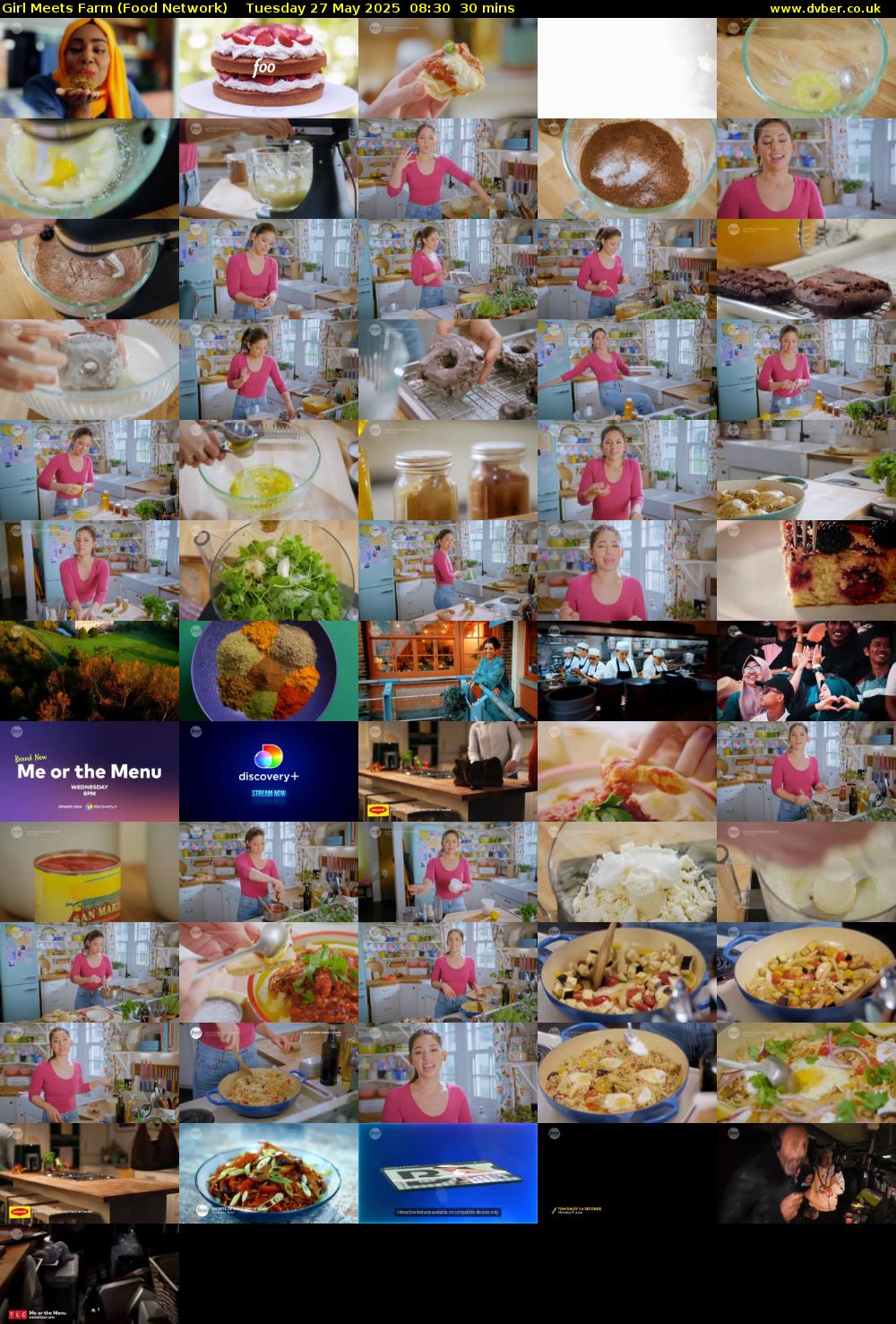 Girl Meets Farm (Food Network) Tuesday 27 May 2025 08:30 - 09:00