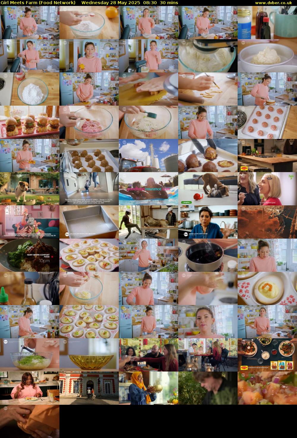 Girl Meets Farm (Food Network) Wednesday 28 May 2025 08:30 - 09:00