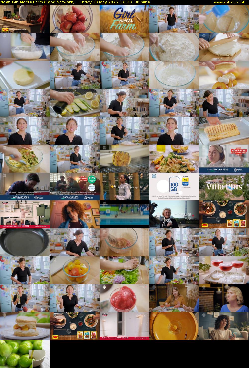 Girl Meets Farm (Food Network) Friday 30 May 2025 16:30 - 17:00