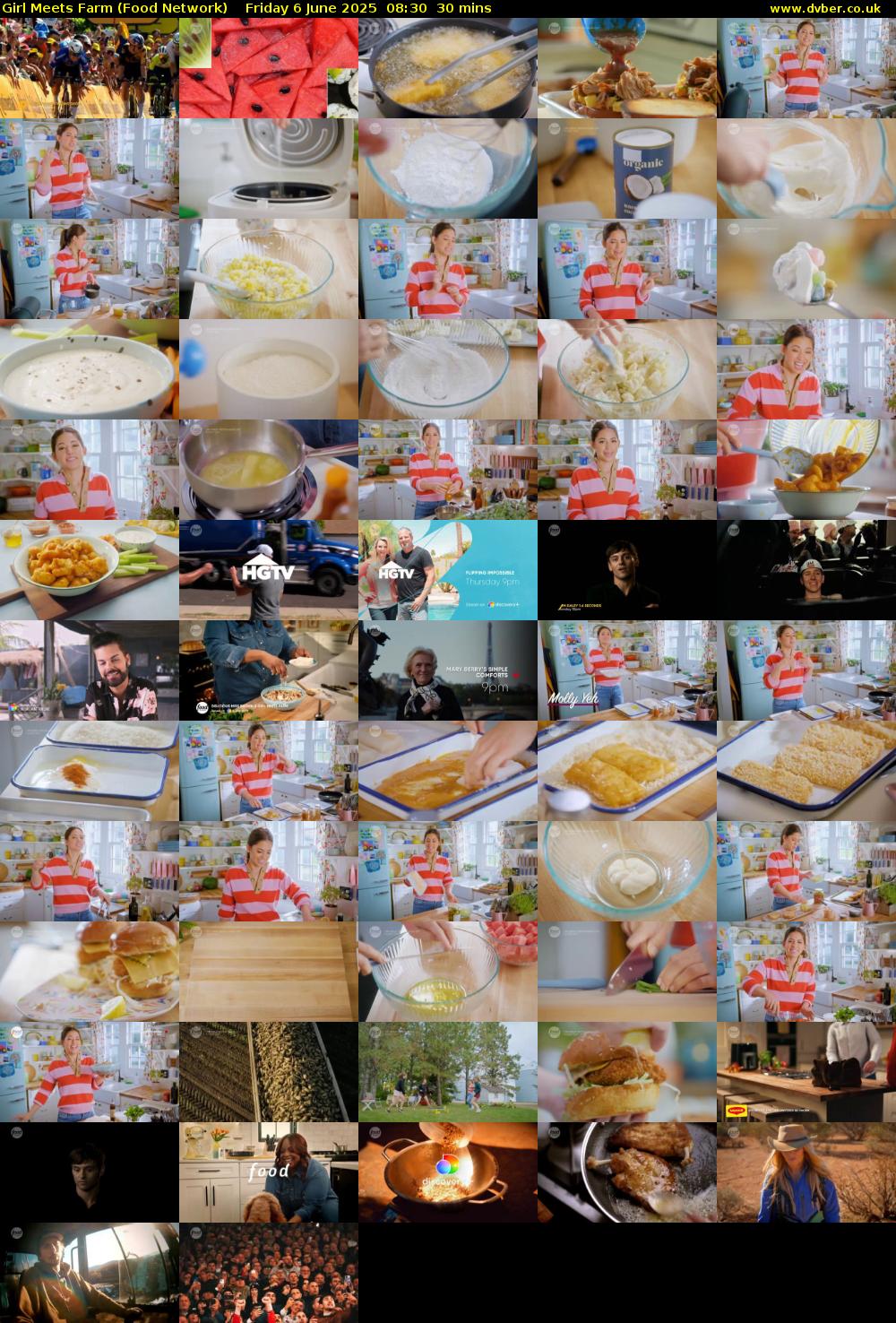 Girl Meets Farm (Food Network) Friday 6 June 2025 08:30 - 09:00