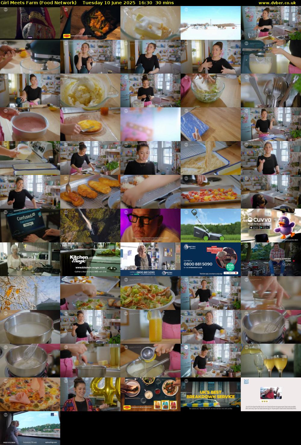 Girl Meets Farm (Food Network) Tuesday 10 June 2025 16:30 - 17:00
