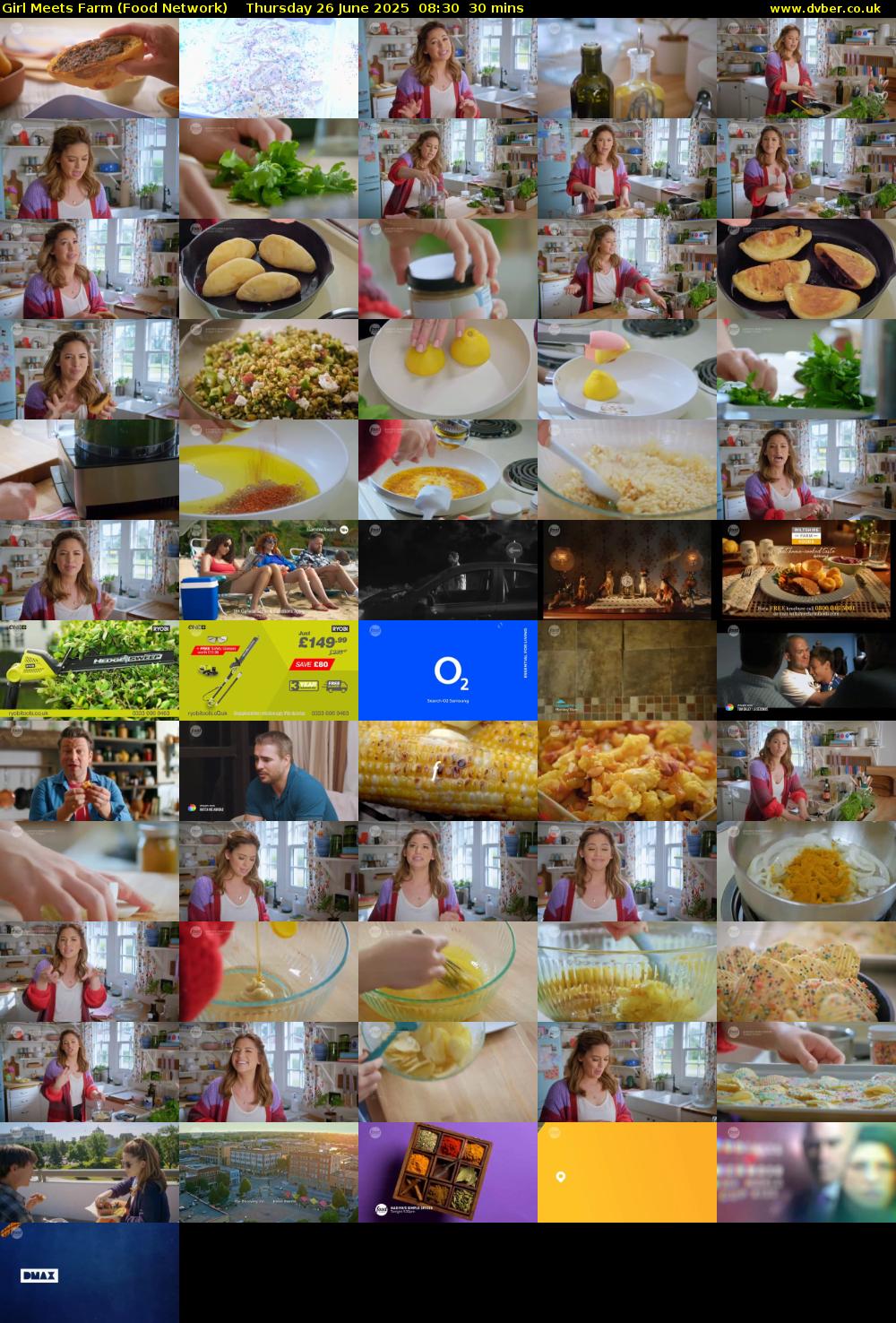 Girl Meets Farm (Food Network) Thursday 26 June 2025 08:30 - 09:00