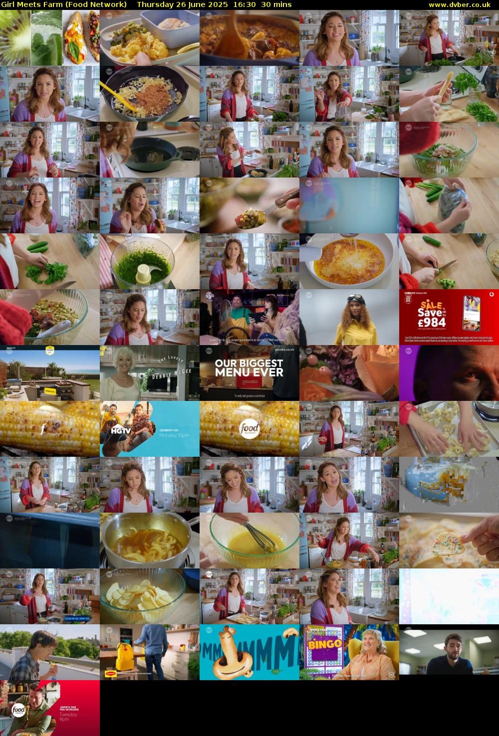 Girl Meets Farm (Food Network) Thursday 26 June 2025 16:30 - 17:00