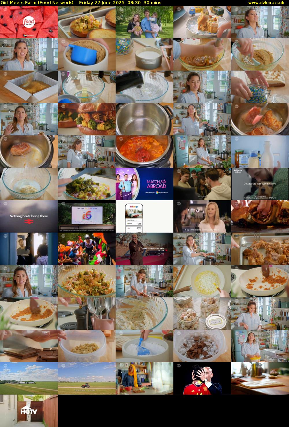 Girl Meets Farm (Food Network) Friday 27 June 2025 08:30 - 09:00