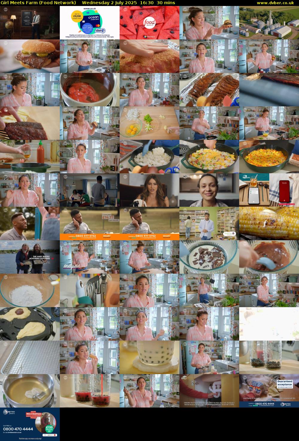 Girl Meets Farm (Food Network) Wednesday 2 July 2025 16:30 - 17:00