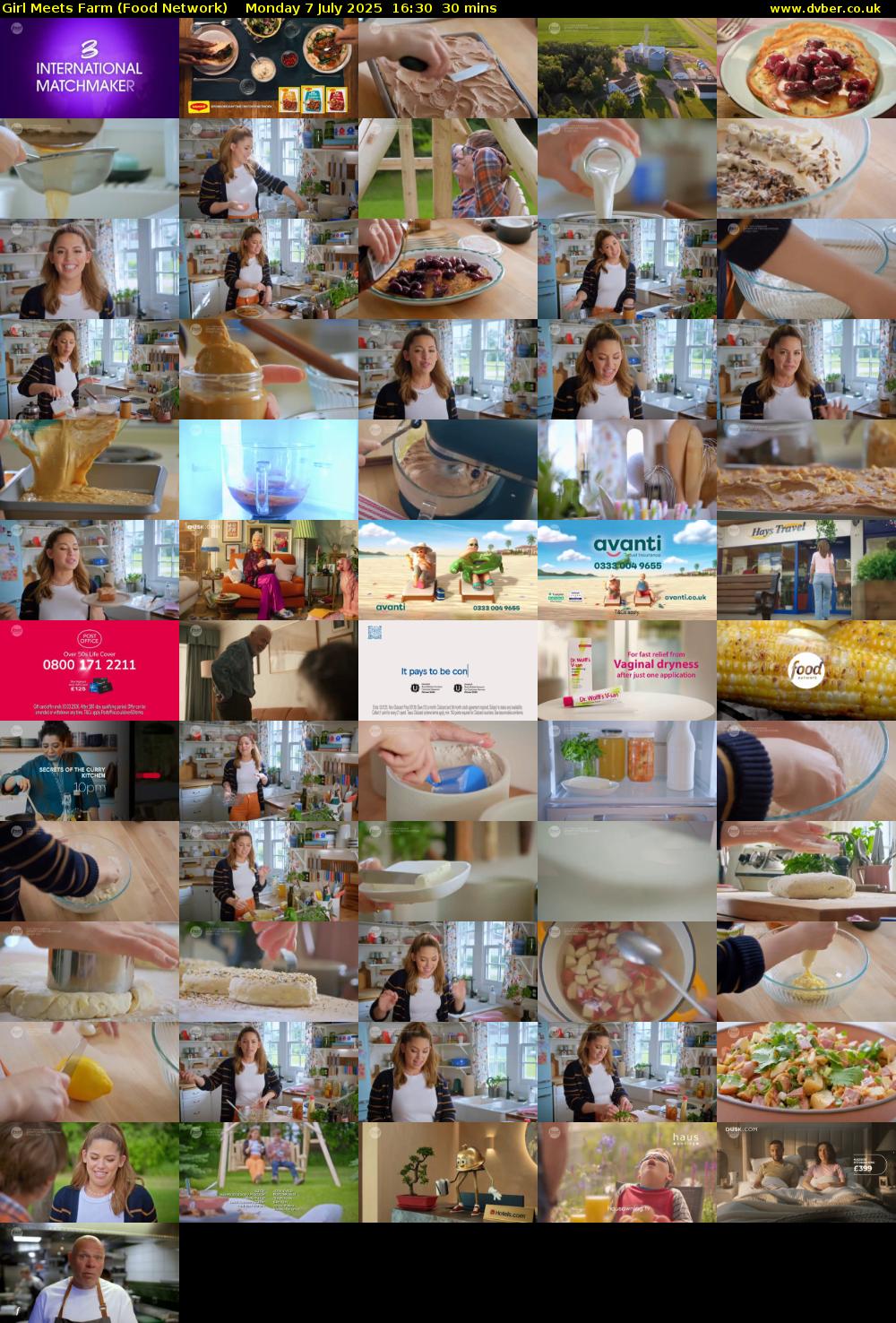 Girl Meets Farm (Food Network) Monday 7 July 2025 16:30 - 17:00