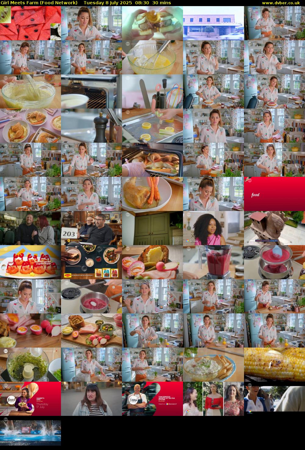 Girl Meets Farm (Food Network) Tuesday 8 July 2025 08:30 - 09:00