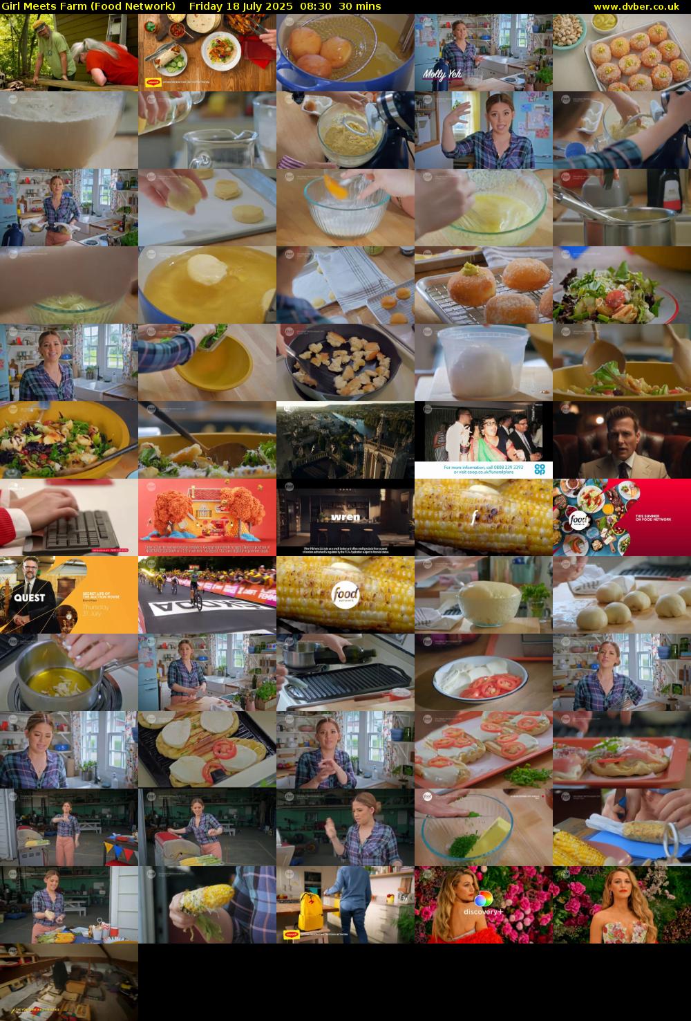 Girl Meets Farm (Food Network) Friday 18 July 2025 08:30 - 09:00