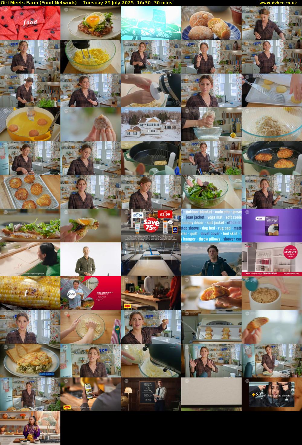 Girl Meets Farm (Food Network) Tuesday 29 July 2025 16:30 - 17:00