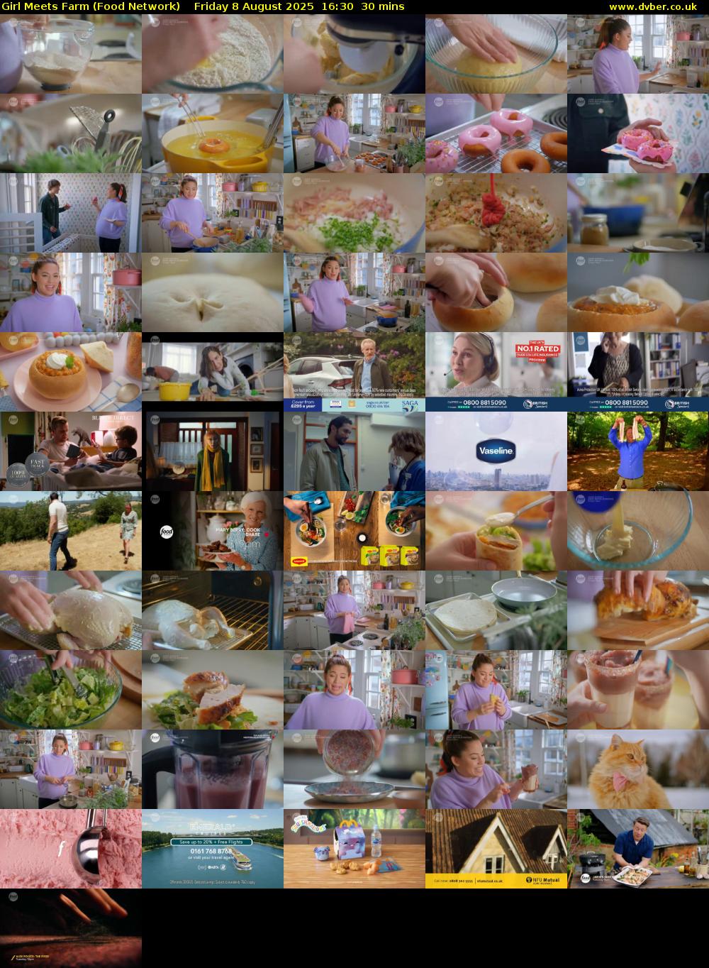 Girl Meets Farm (Food Network) Friday 8 August 2025 16:30 - 17:00