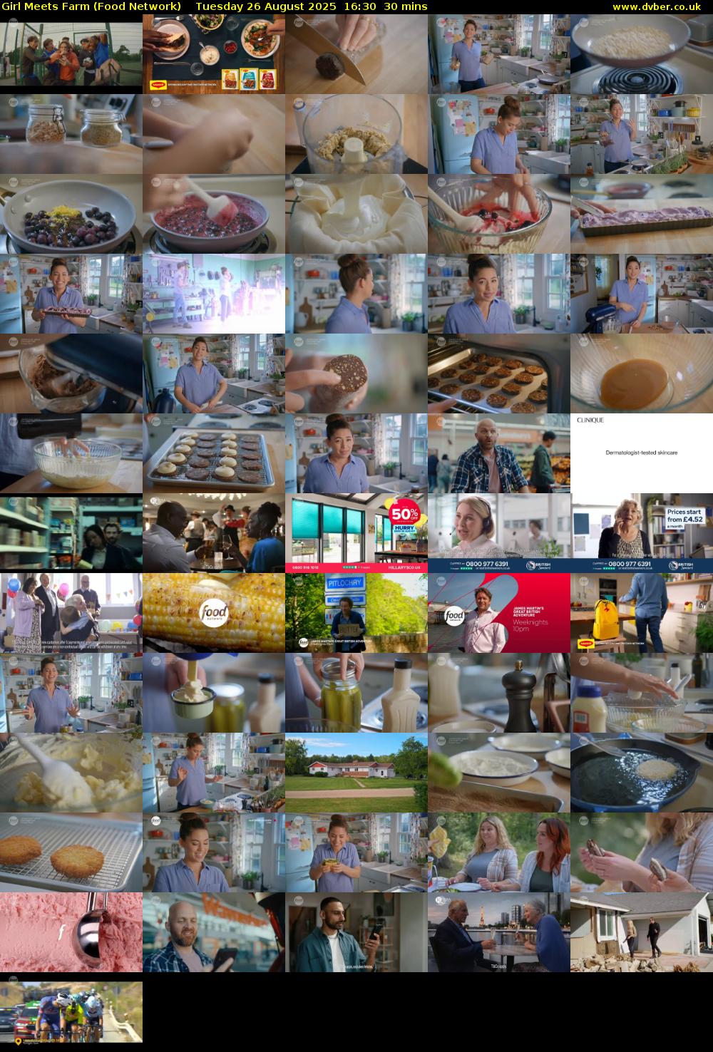 Girl Meets Farm (Food Network) Tuesday 26 August 2025 16:30 - 17:00
