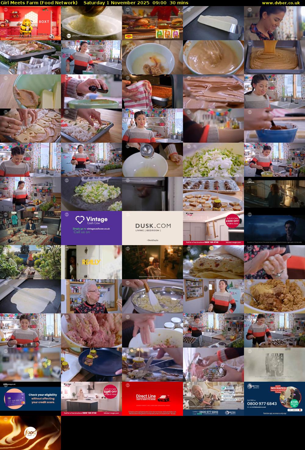 Girl Meets Farm (Food Network) Saturday 1 November 2025 09:00 - 09:30