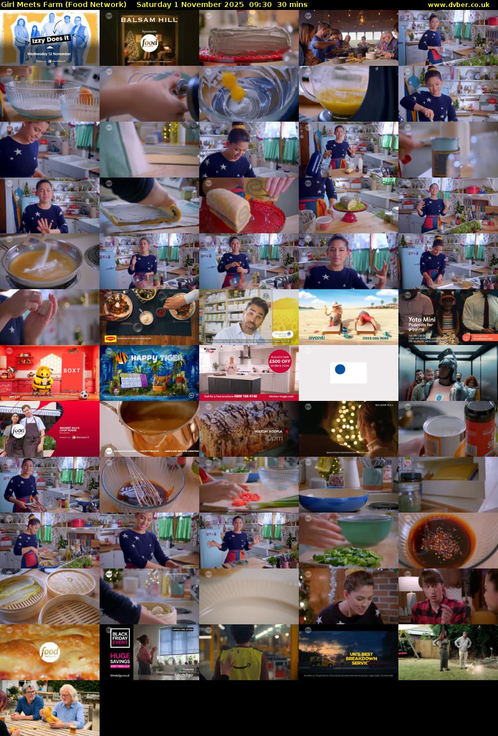 Girl Meets Farm (Food Network) Saturday 1 November 2025 09:30 - 10:00