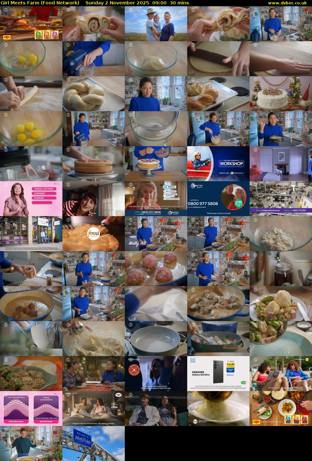 Girl Meets Farm (Food Network) Sunday 2 November 2025 09:00 - 09:30