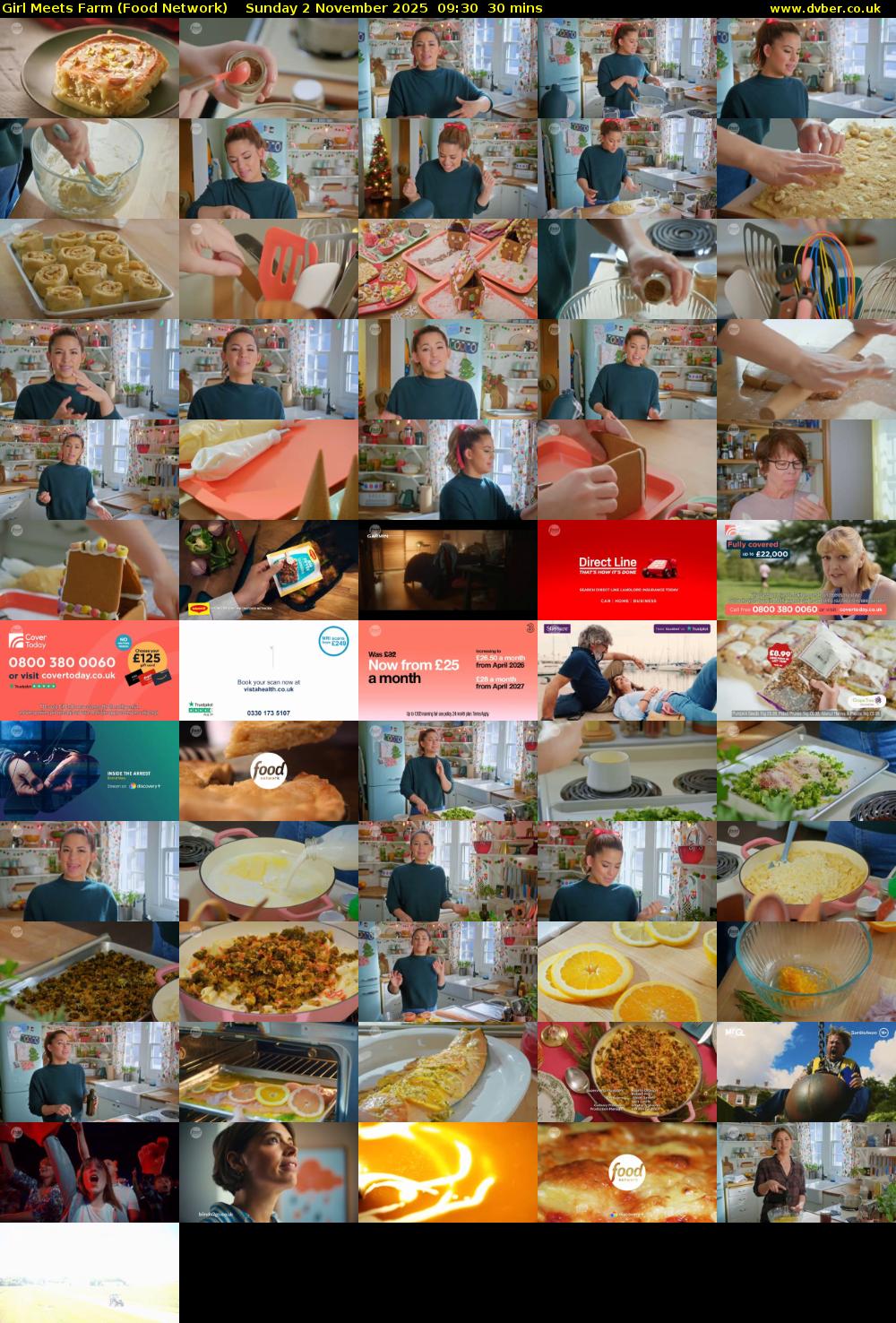 Girl Meets Farm (Food Network) Sunday 2 November 2025 09:30 - 10:00