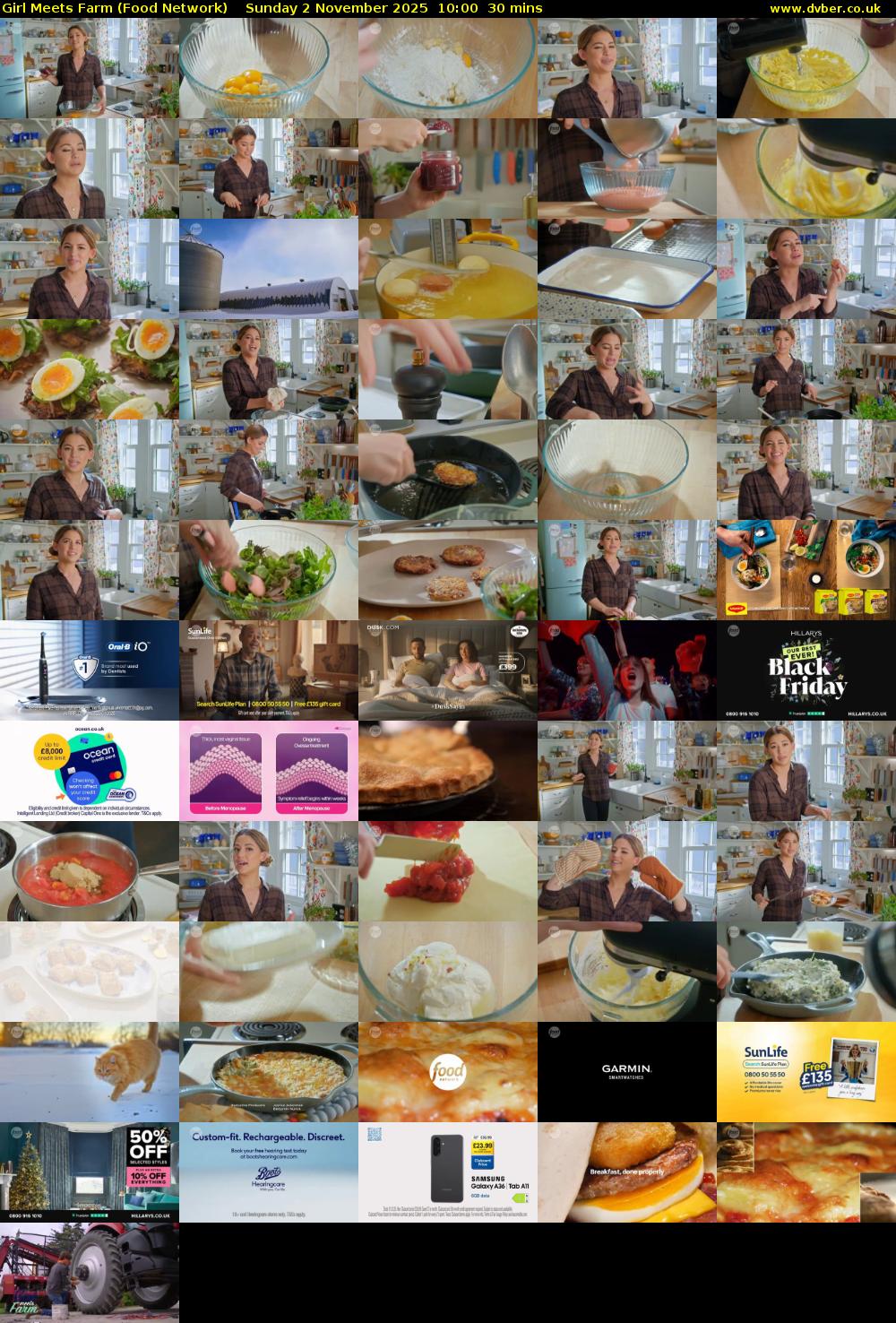 Girl Meets Farm (Food Network) Sunday 2 November 2025 10:00 - 10:30