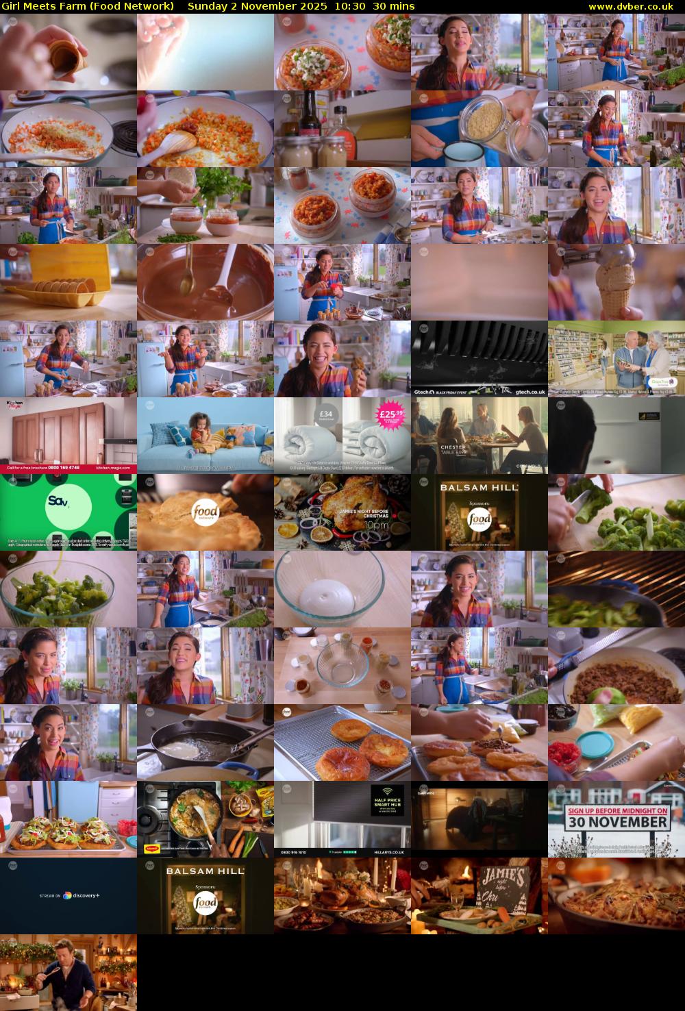 Girl Meets Farm (Food Network) Sunday 2 November 2025 10:30 - 11:00