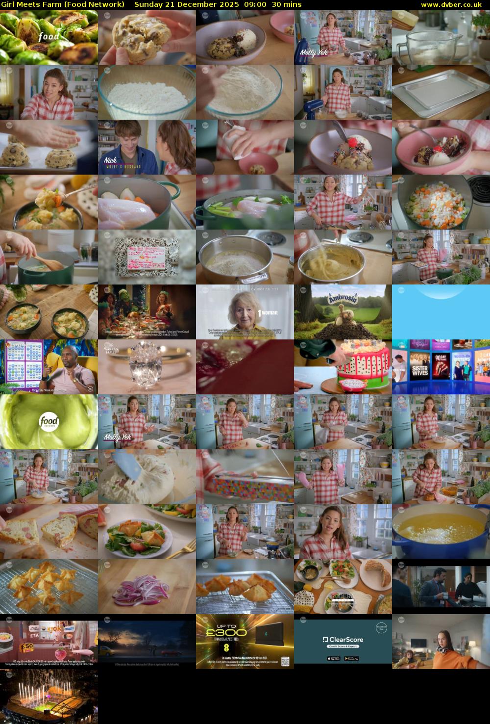 Girl Meets Farm (Food Network) Sunday 21 December 2025 09:00 - 09:30