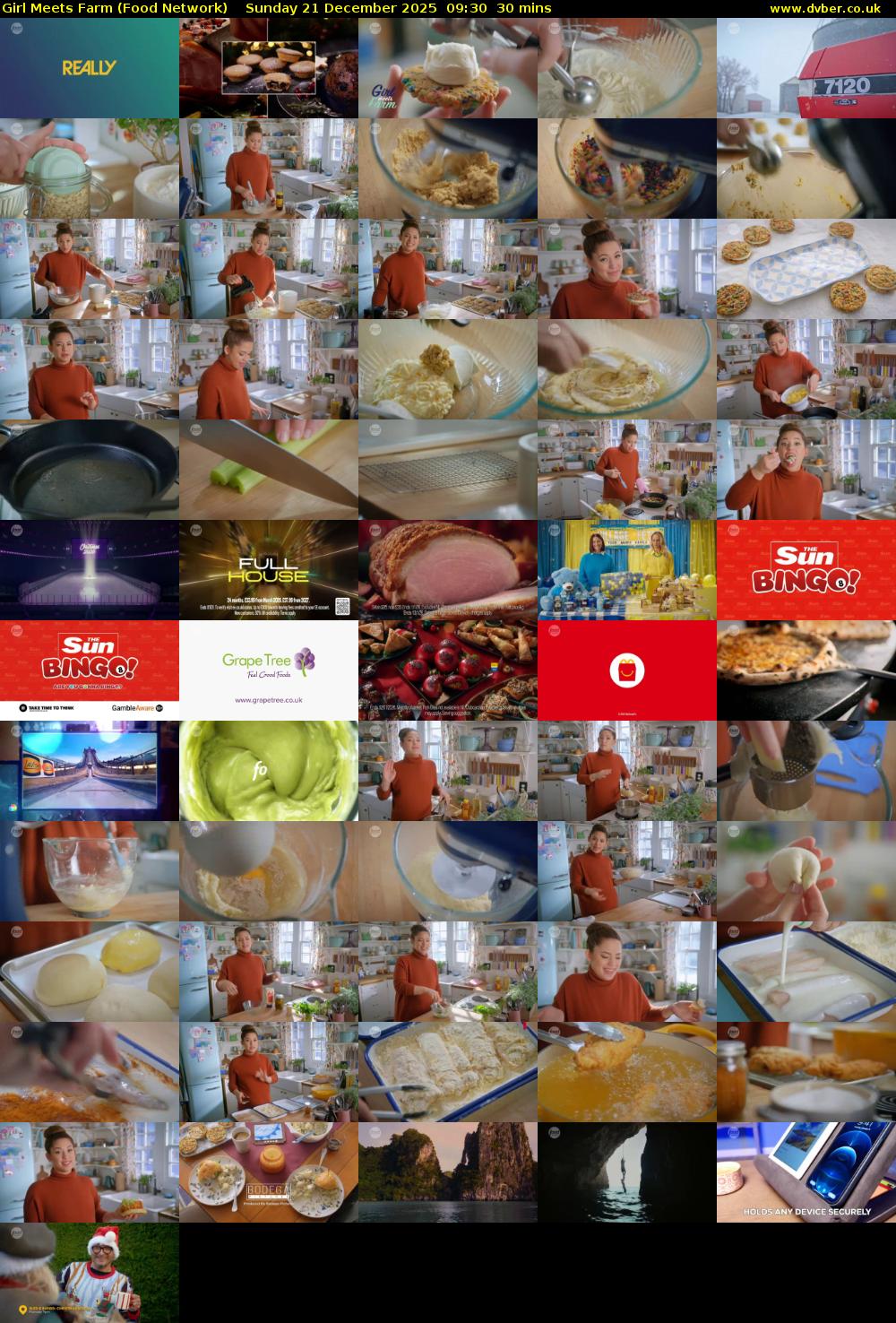 Girl Meets Farm (Food Network) Sunday 21 December 2025 09:30 - 10:00