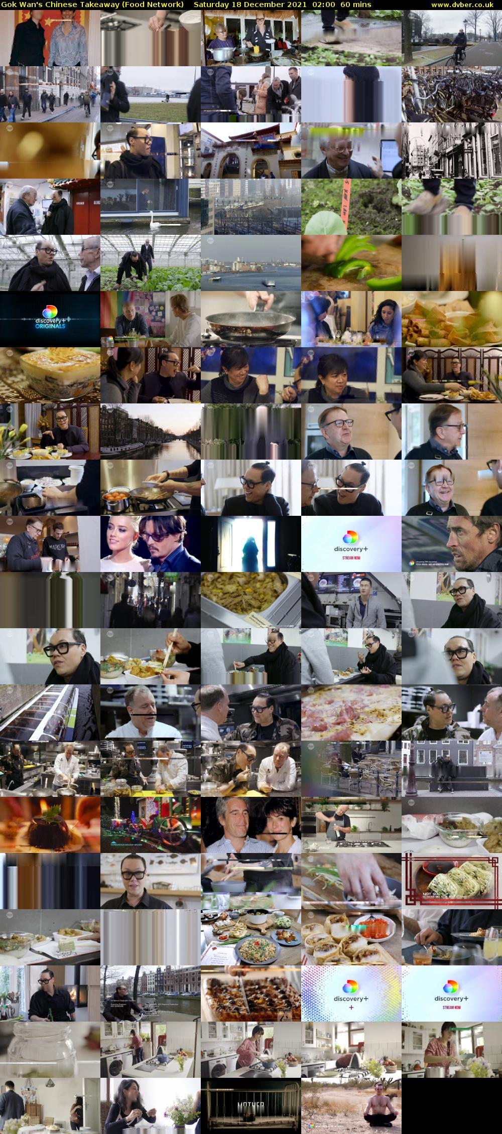 Gok Wan's Chinese Takeaway (Food Network) Saturday 18 December 2021 02:00 - 03:00