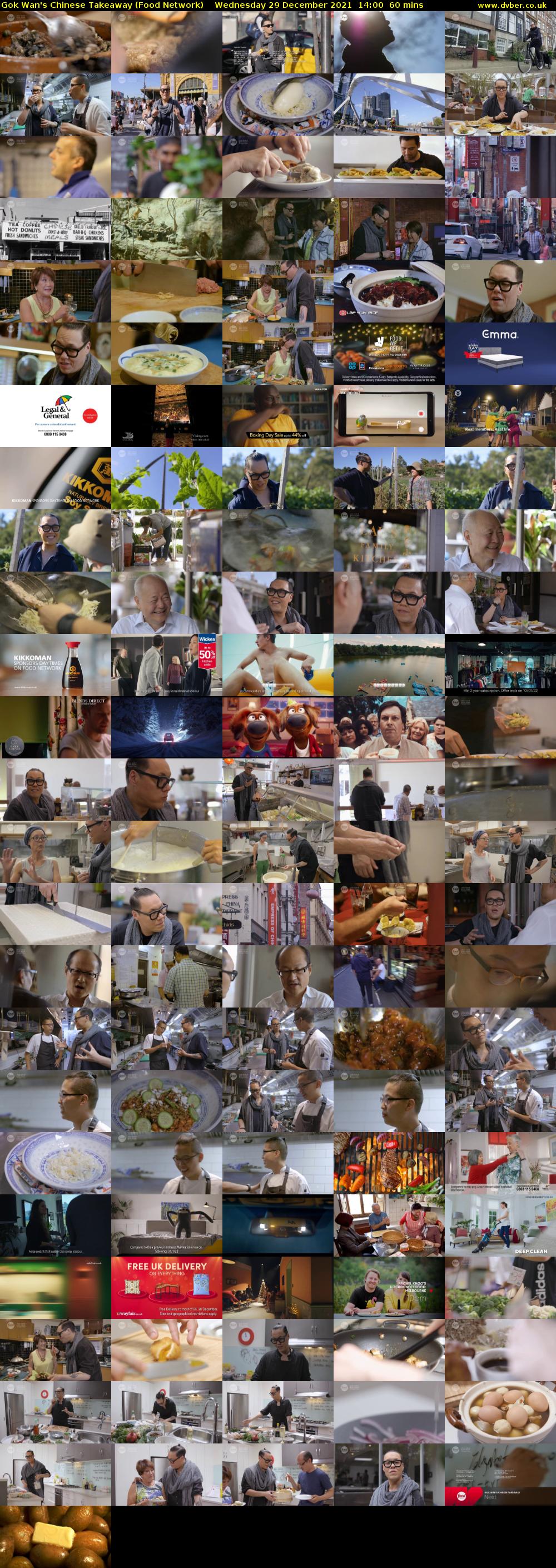 Gok Wan's Chinese Takeaway (Food Network) Wednesday 29 December 2021 14:00 - 15:00
