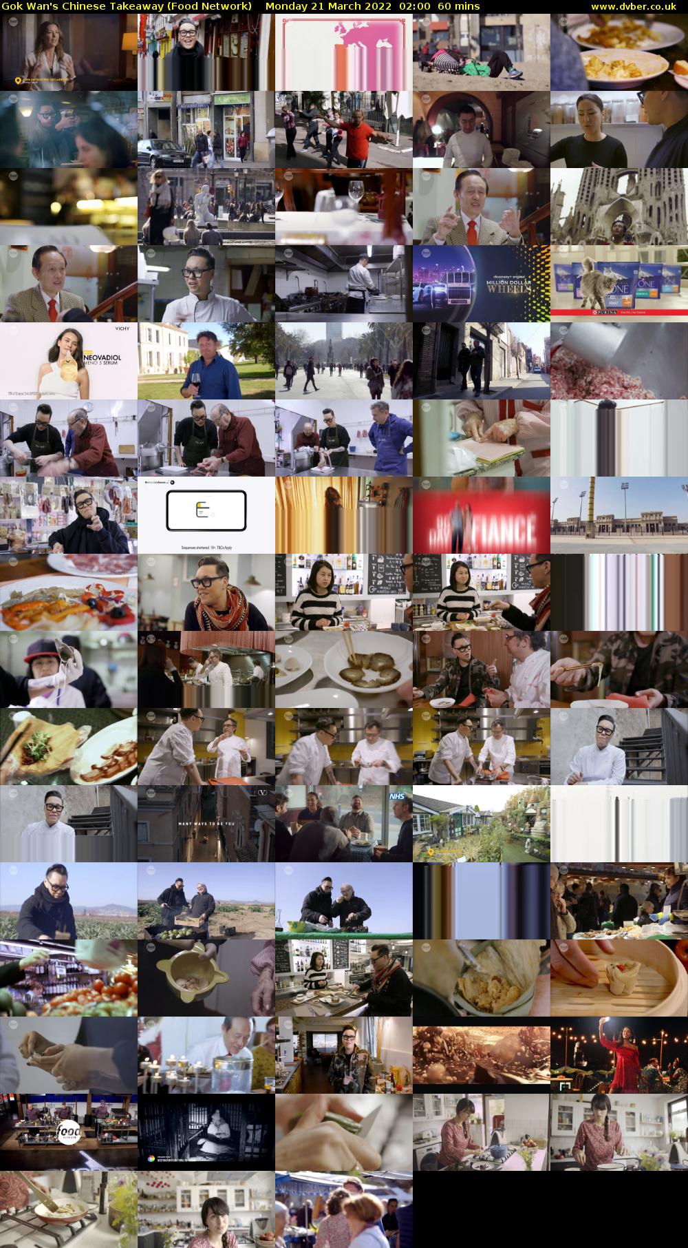 Gok Wan's Chinese Takeaway (Food Network) Monday 21 March 2022 02:00 - 03:00