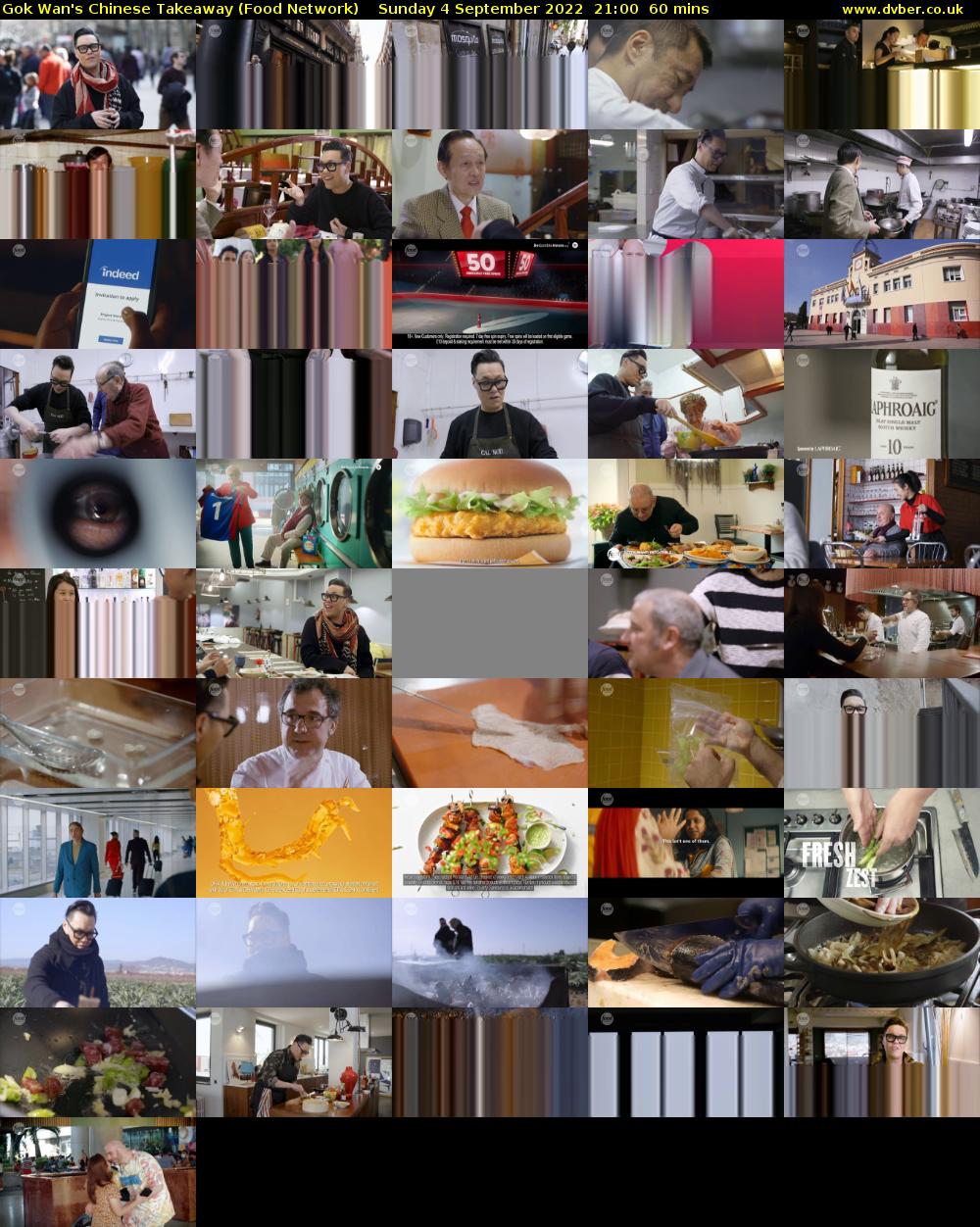 Gok Wan's Chinese Takeaway (Food Network) Sunday 4 September 2022 21:00 - 22:00
