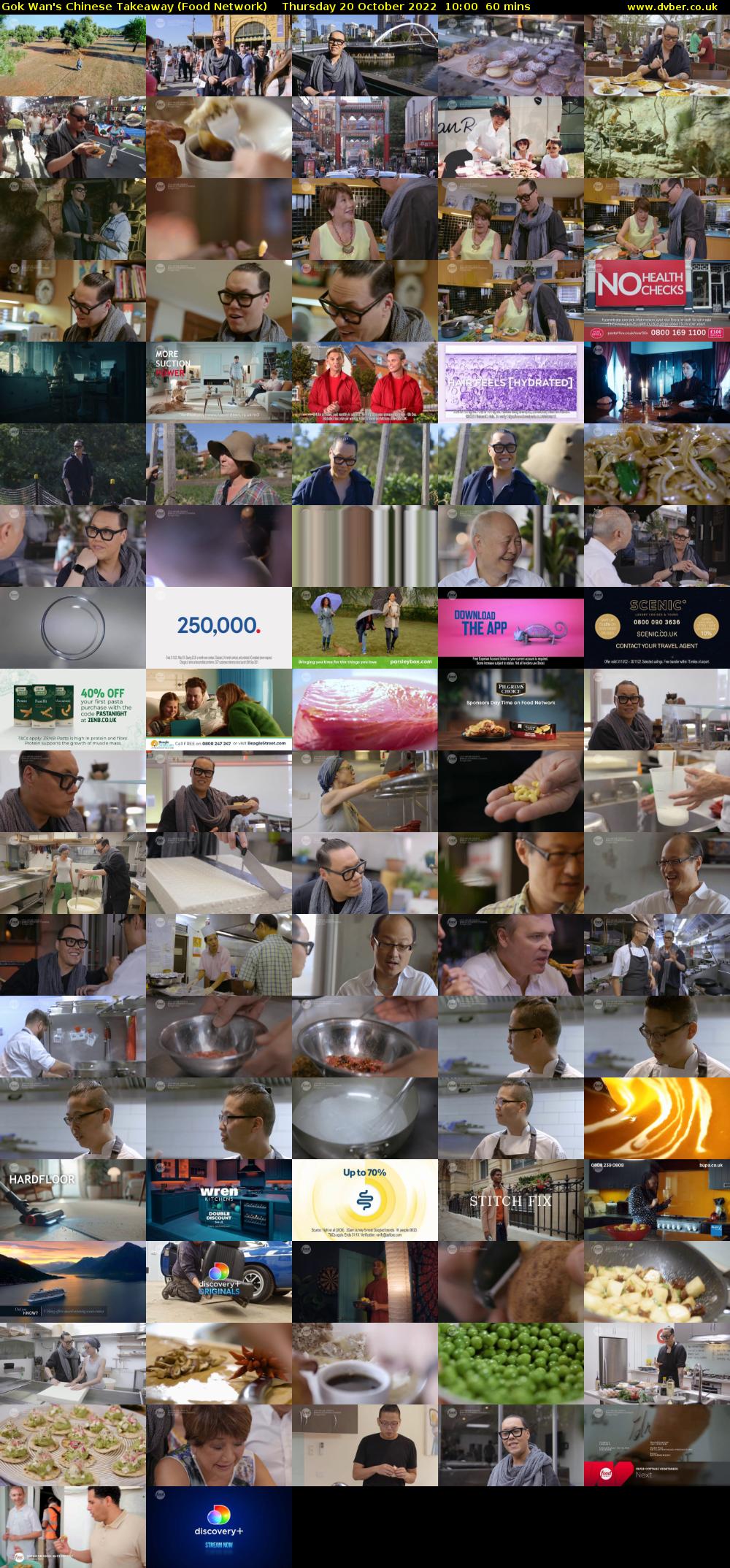 Gok Wan's Chinese Takeaway (Food Network) Thursday 20 October 2022 10:00 - 11:00