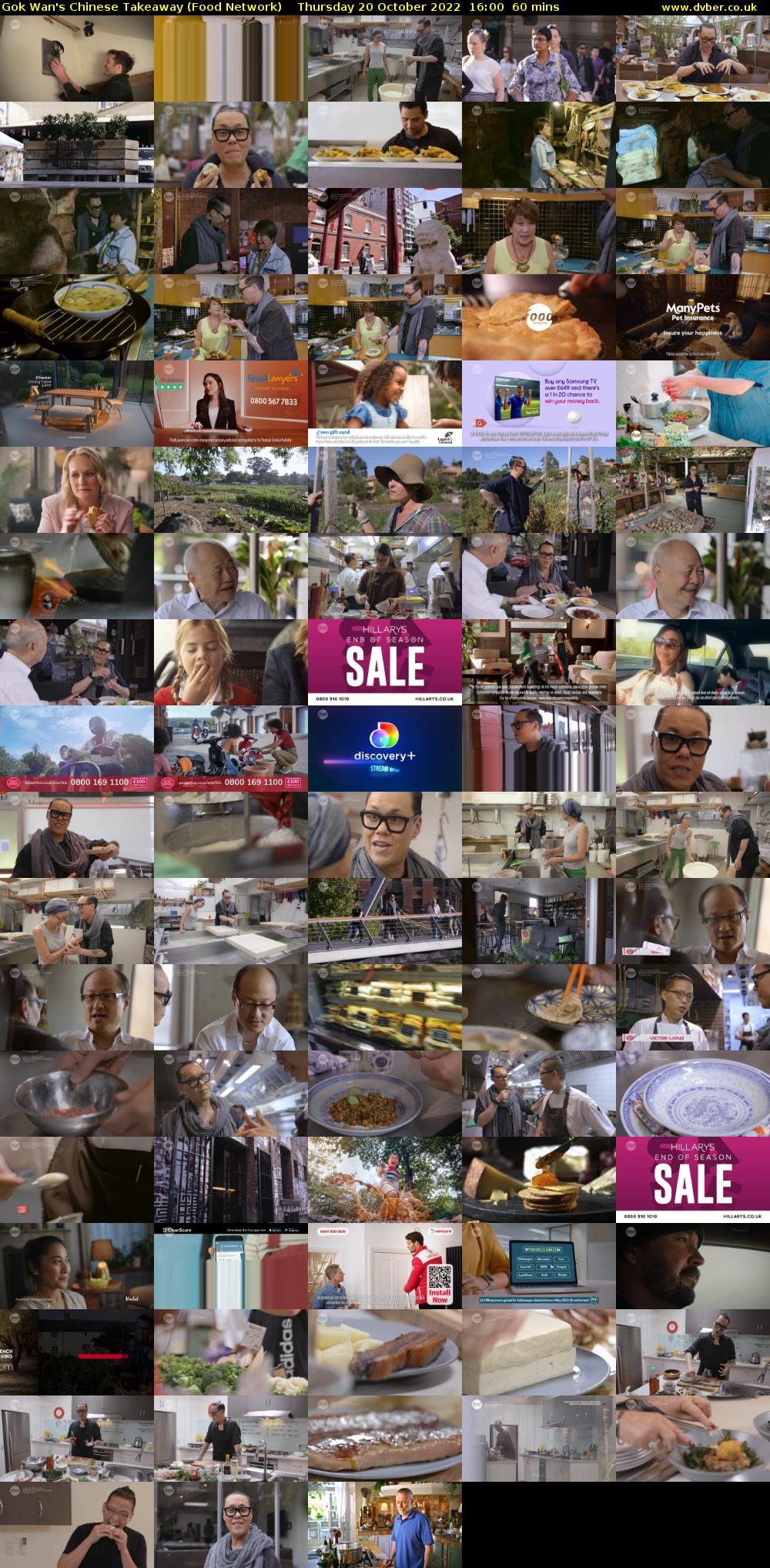 Gok Wan's Chinese Takeaway (Food Network) Thursday 20 October 2022 16:00 - 17:00
