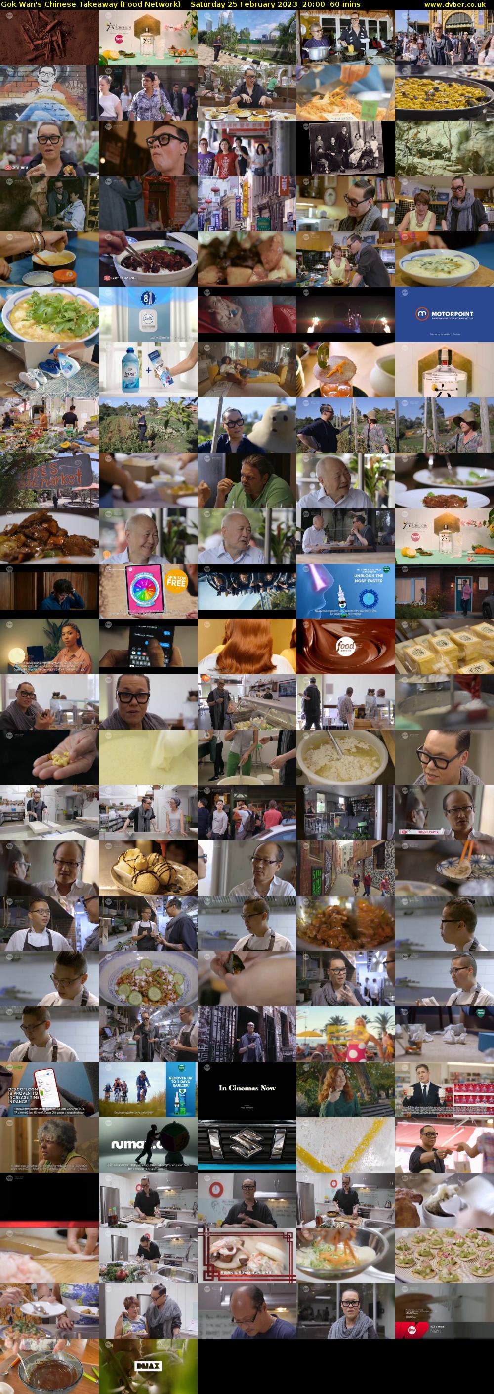 Gok Wan's Chinese Takeaway (Food Network) Saturday 25 February 2023 20:00 - 21:00