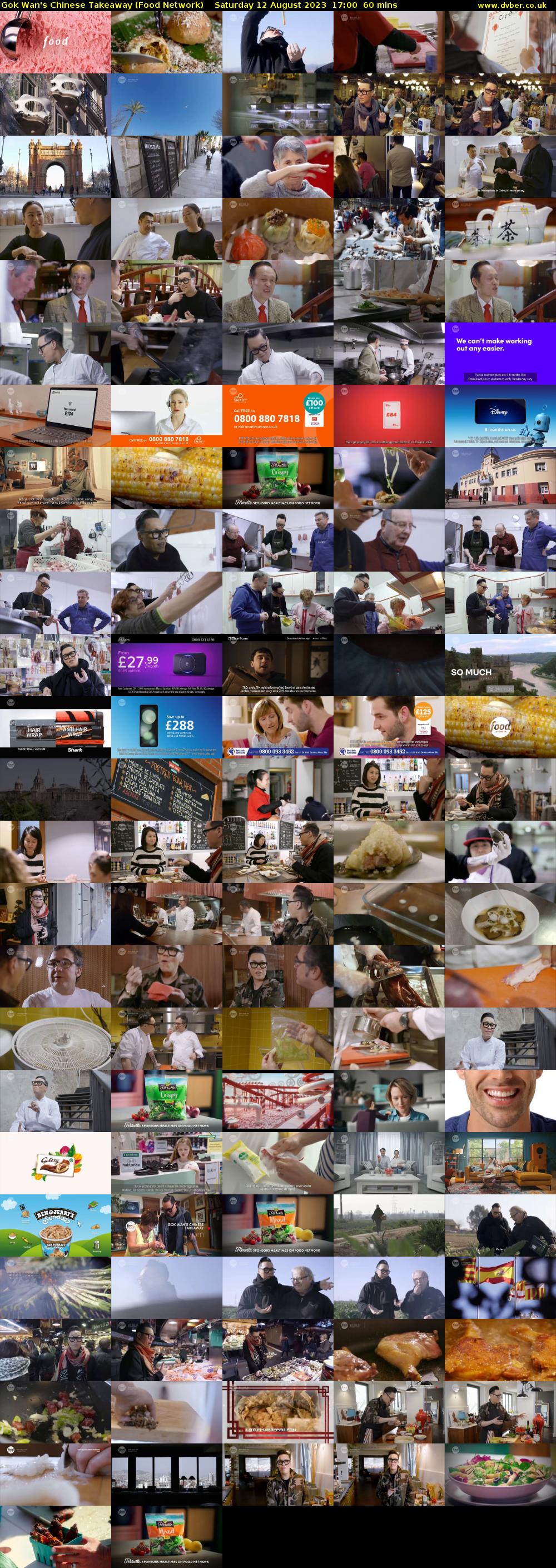 Gok Wan's Chinese Takeaway (Food Network) Saturday 12 August 2023 17:00 - 18:00