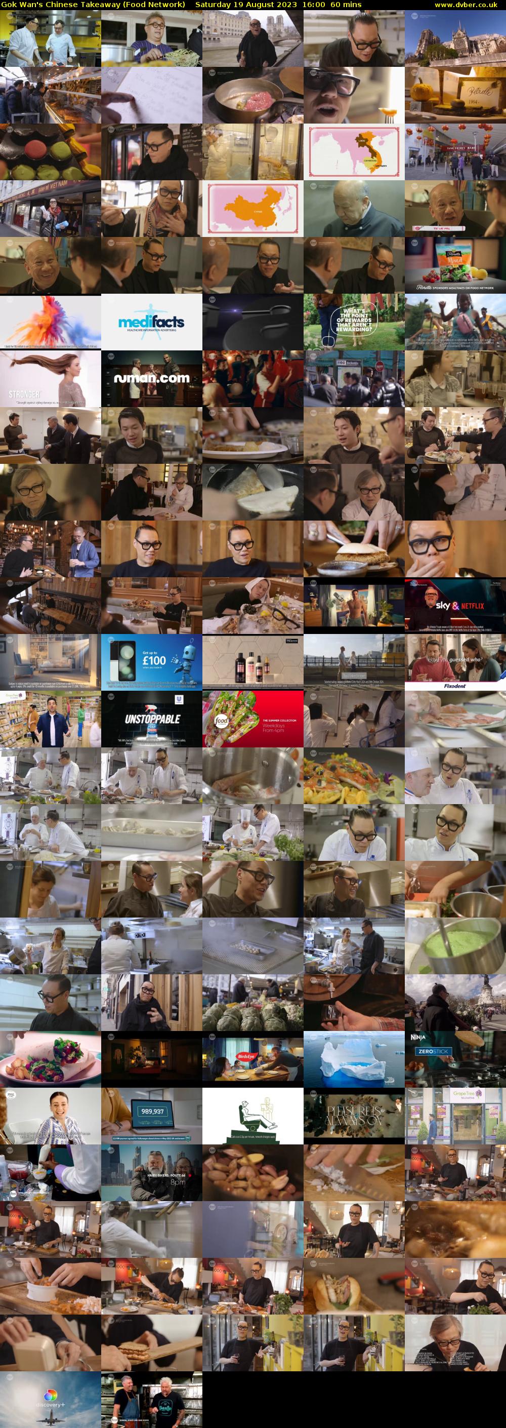 Gok Wan's Chinese Takeaway (Food Network) Saturday 19 August 2023 16:00 - 17:00
