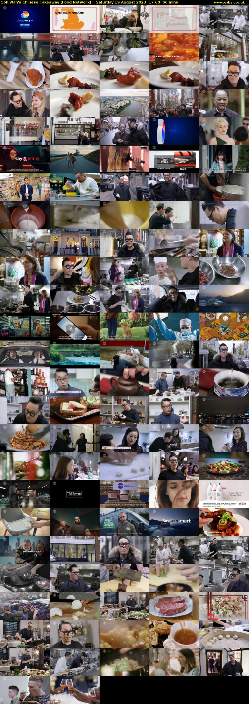 Gok Wan's Chinese Takeaway (Food Network) Saturday 19 August 2023 17:00 - 18:00