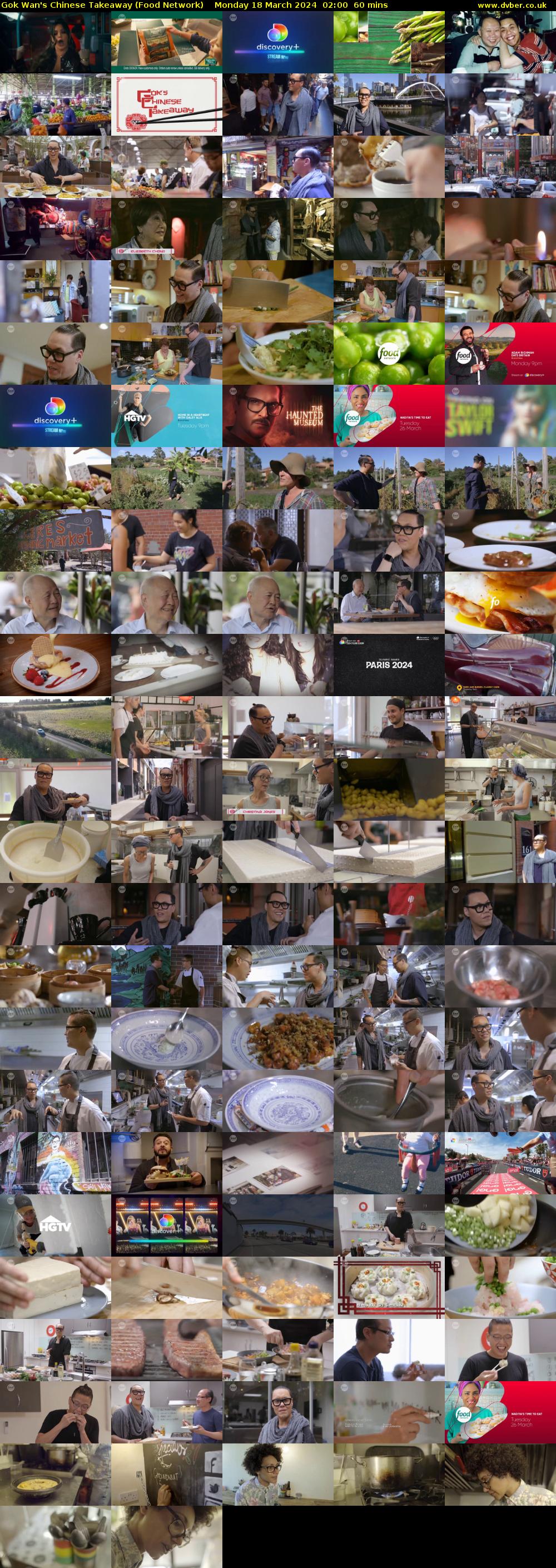 Gok Wan's Chinese Takeaway (Food Network) Monday 18 March 2024 02:00 - 03:00