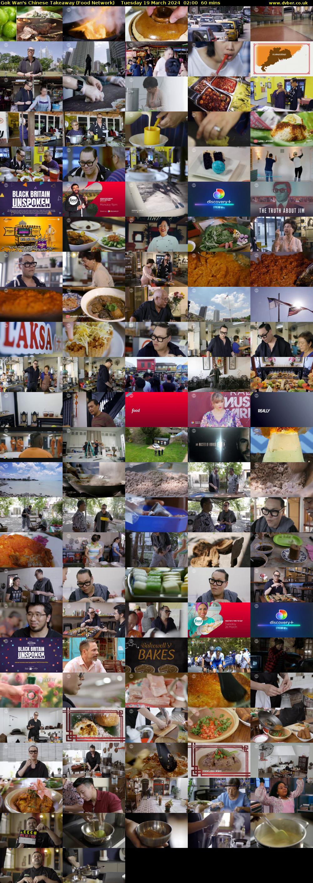 Gok Wan's Chinese Takeaway (Food Network) Tuesday 19 March 2024 02:00 - 03:00