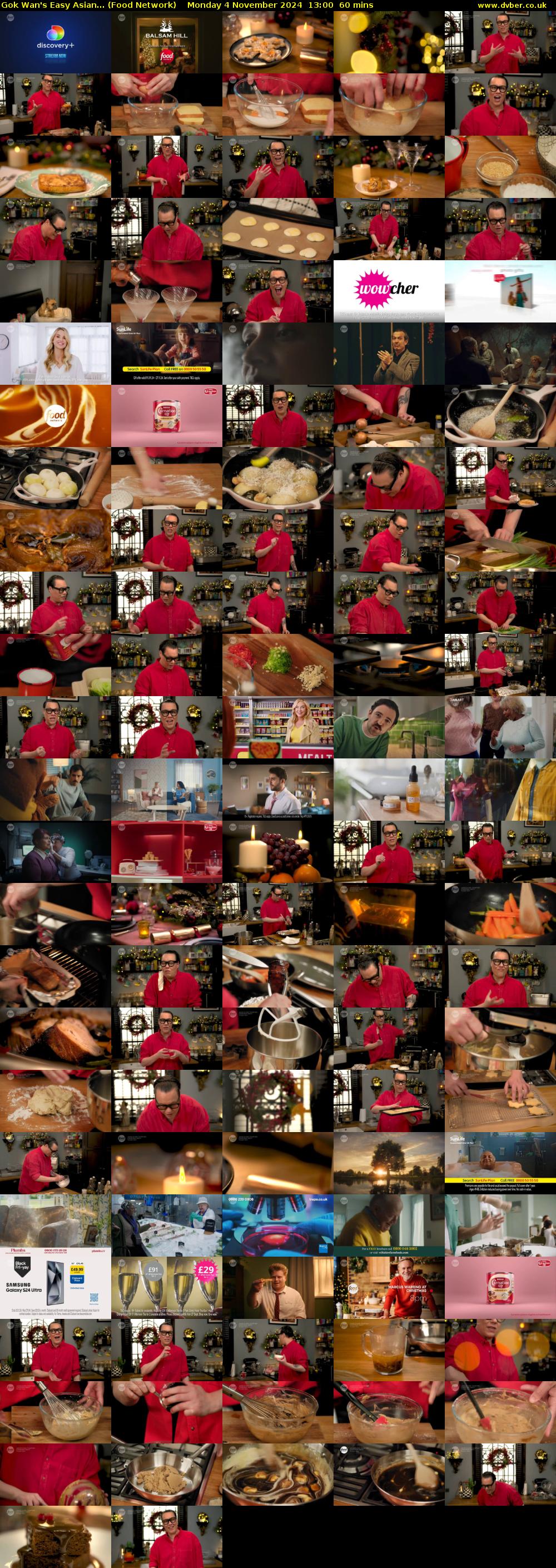 Gok Wan's Easy Asian... (Food Network) Monday 4 November 2024 13:00 - 14:00