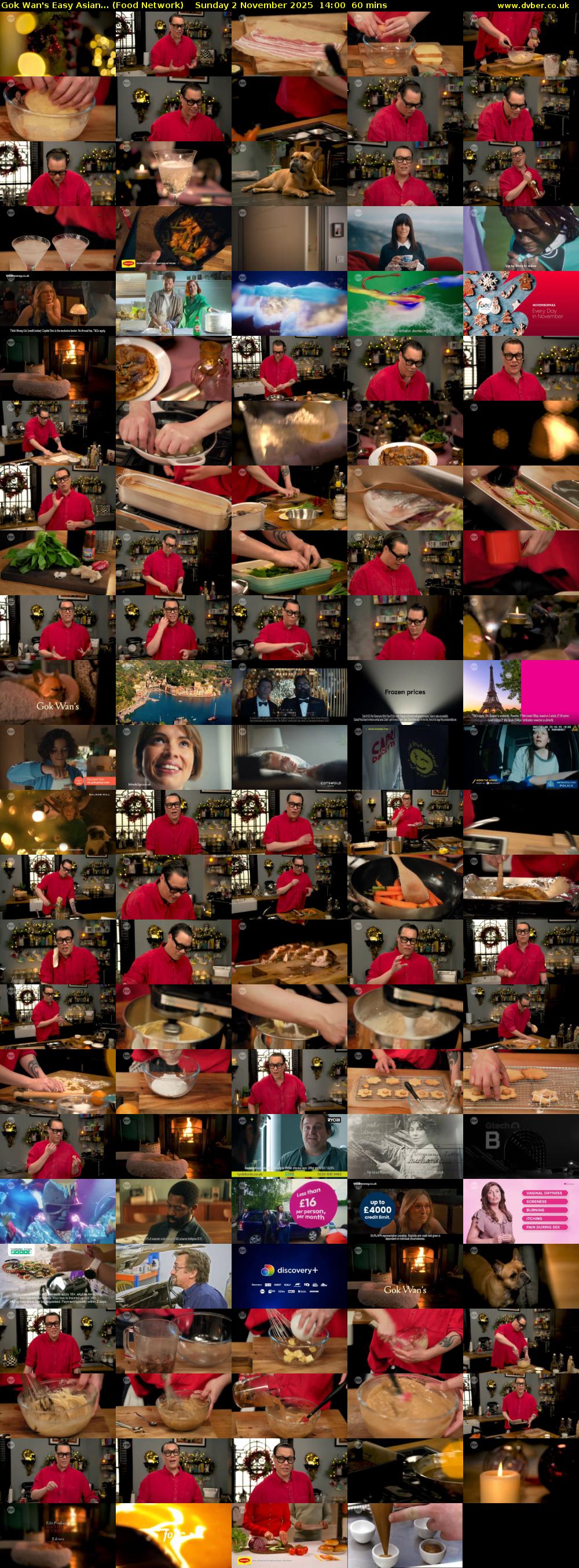 Gok Wan's Easy Asian... (Food Network) Sunday 2 November 2025 14:00 - 15:00