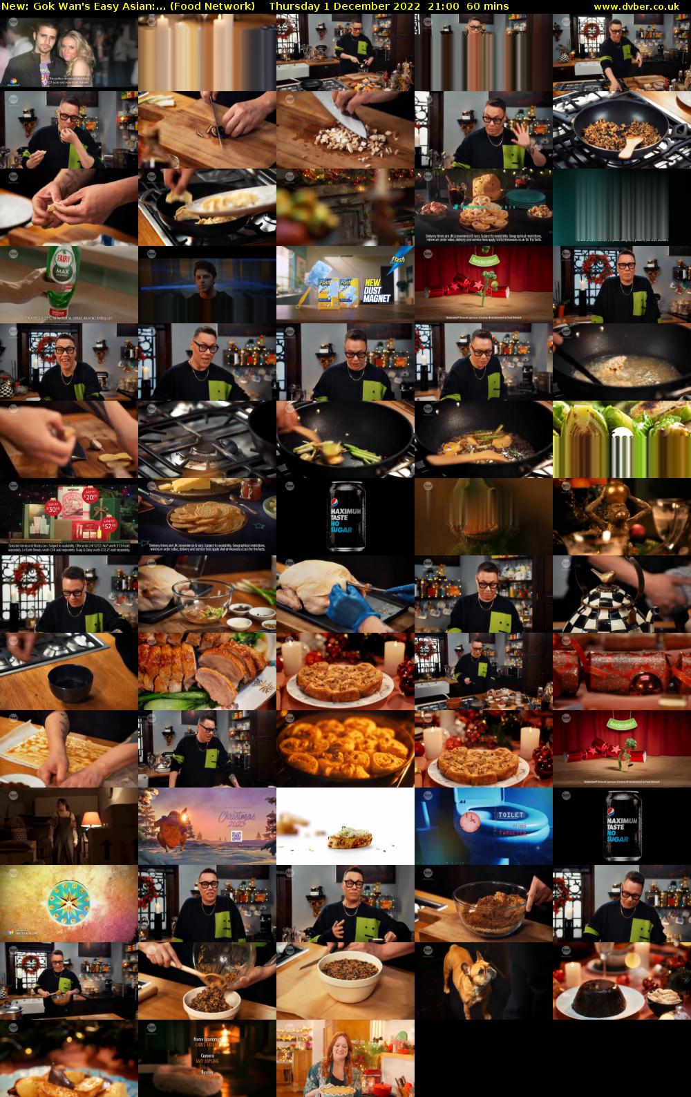 Gok Wan's Easy Asian:... (Food Network) Thursday 1 December 2022 21:00 - 22:00