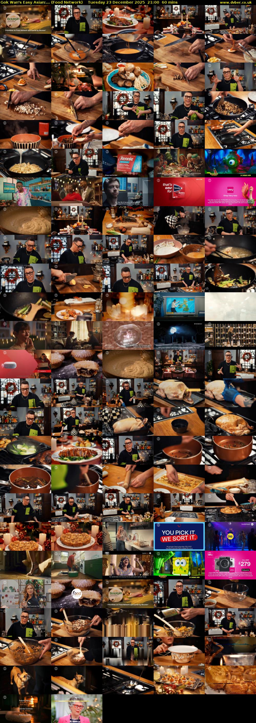 Gok Wan's Easy Asian:... (Food Network) Tuesday 23 December 2025 21:00 - 22:00