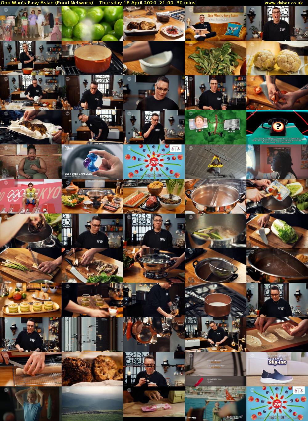 Gok Wan's Easy Asian (Food Network) Thursday 18 April 2024 21:00 - 21:30