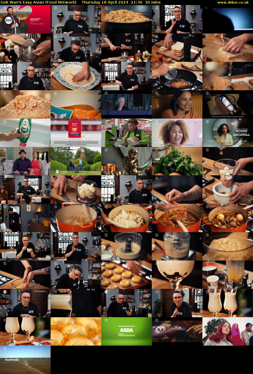 Gok Wan's Easy Asian (Food Network) Thursday 18 April 2024 21:30 - 22:00