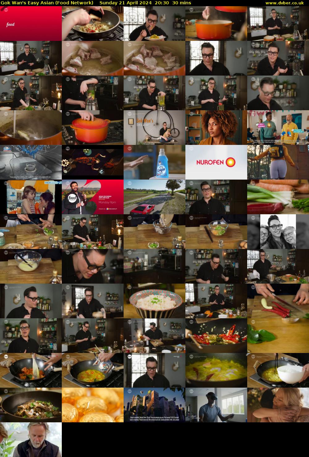 Gok Wan's Easy Asian (Food Network) Sunday 21 April 2024 20:30 - 21:00