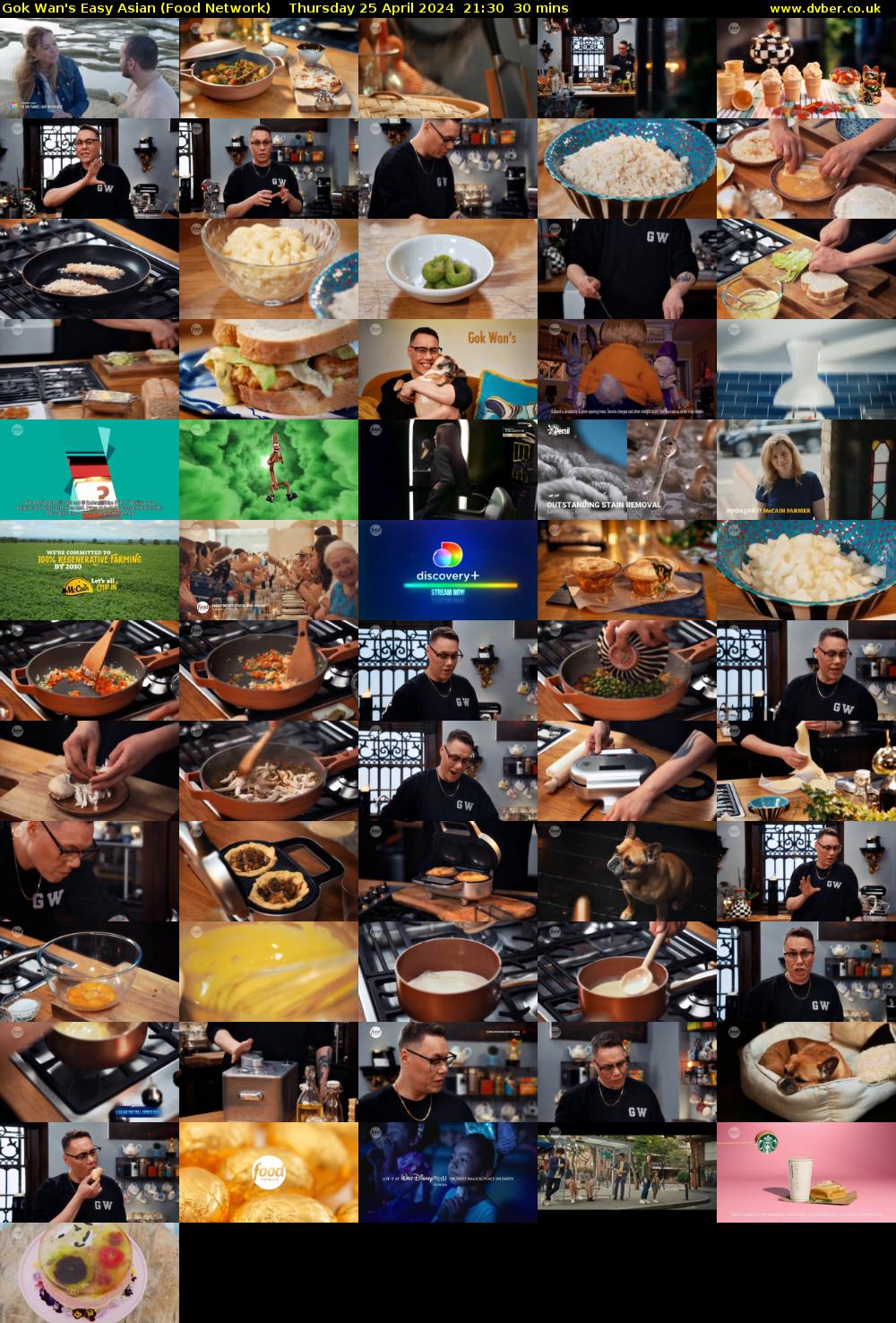 Gok Wan's Easy Asian (Food Network) Thursday 25 April 2024 21:30 - 22:00