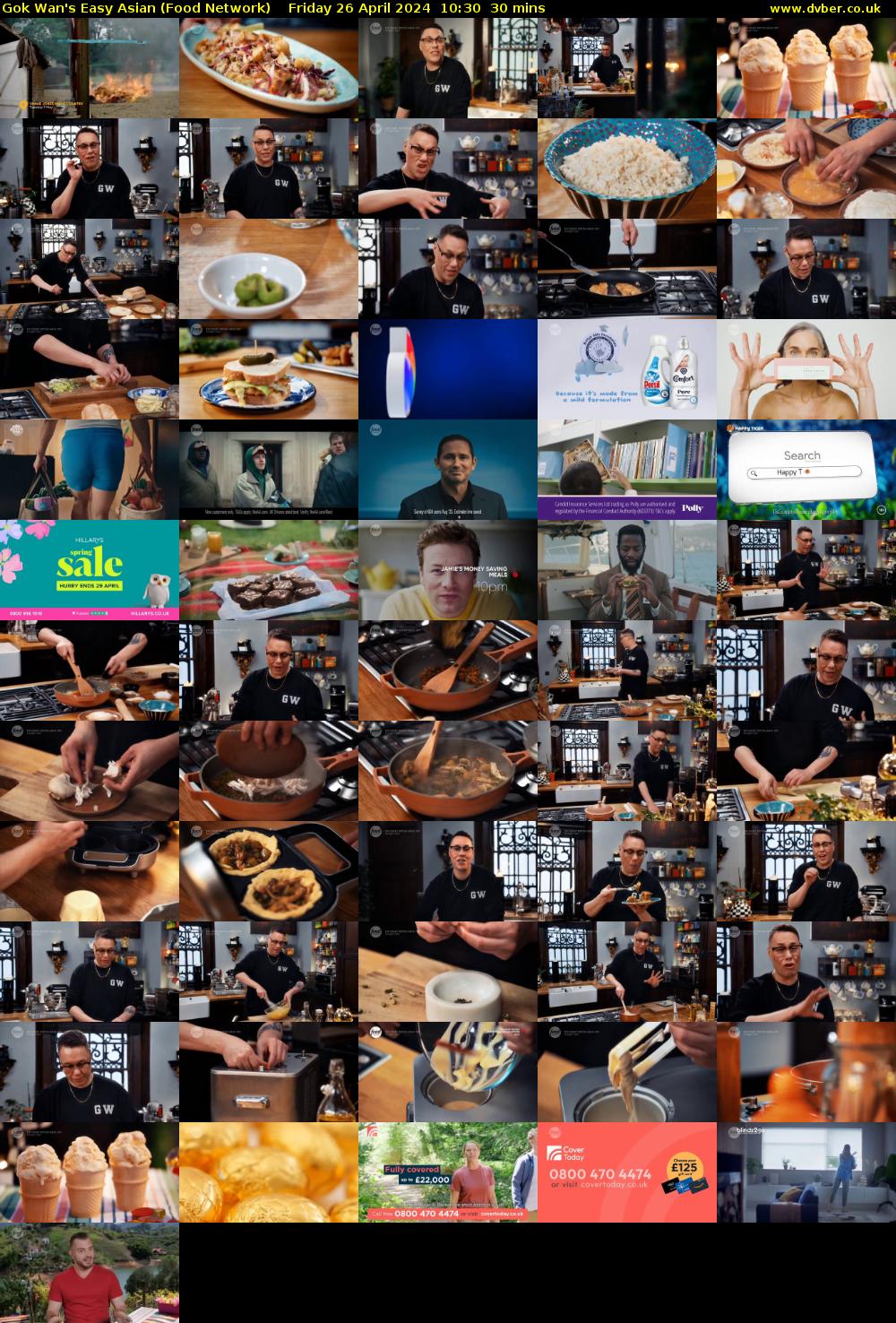 Gok Wan's Easy Asian (Food Network) Friday 26 April 2024 10:30 - 11:00