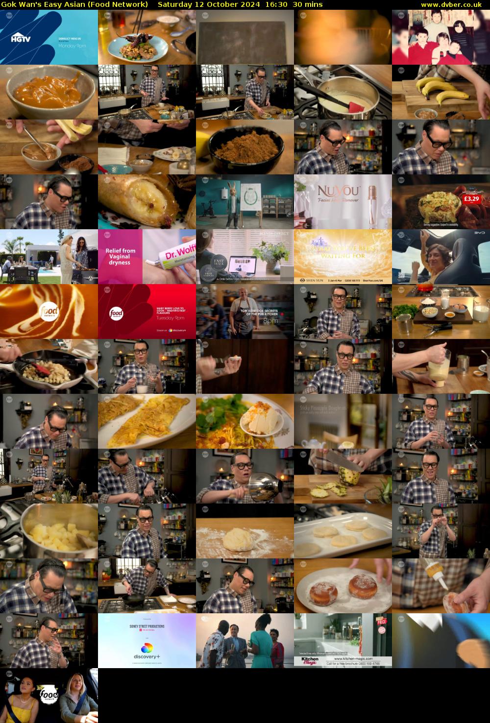 Gok Wan's Easy Asian (Food Network) Saturday 12 October 2024 16:30 - 17:00